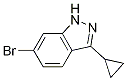 6-Bromo-3-cyclopropyl-1H-indazole CAS#: 1311197-90-6
