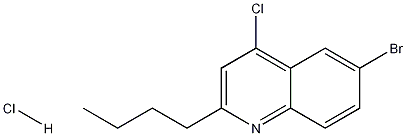 6-Bromo-4-chloro-2-butylquinoline hydrochloride CAS#: 1171071-46-7