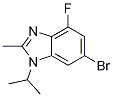 6-Bromo-4-fluoro-1-isopropyl-2-methyl-1H-benzo[d]imidazole CAS#: 1231930-33-8