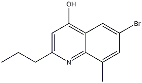 6-Bromo-4-hydroxy-8-methyl-2-propylquinoline CAS#: 1152999-50-2