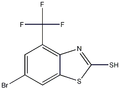 6-Bromo-4-(trifluoromethyl)benzo[d]thiazole-2-thiol CAS#: 1215206-27-1