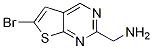 (6-Bromo-thieno[2,3-d]pyrimidin-2-yl)-methyl-amine CAS#: 1263279-43-1