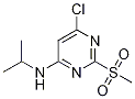 (6-Chloro-2-methanesulfonyl-pyrimidin-4-yl)-isopropyl-amine CAS#: 1289386-49-7