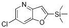 6-Chloro-2-(trimethylsilyl)furo[3,2-b]pyridine CAS#: 1186310-77-9