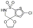 6'-Chloro-2',3'-dihydro-spiro[1,3-dioxolane-2,4'-[4H]thieno[3,2-e][1,2]thiazine] 1',1'-Dioxide CAS#: 1206597-10-5