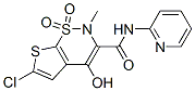 6-Chloro-4-hydroxy-2-methyl-N-(pyridin-2-yl)-2H-thieno[3,2-e]-1,2-thiazine-3-carboxamide 1,1-dioxide CAS#: 70374-27-5