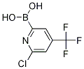 6-Chloro-4-(trifluoromethyl)pyridine-2-boronic acid CAS#: 1217500-88-3