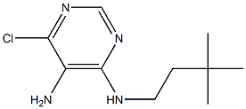 6-Chloro-N4-(3,3-diMethyl-butyl)-pyriMidine-4,5-diaMine CAS#: 1151917-33-7