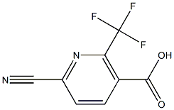 6-Cyano-2-(trifluoroMethyl)nicotinic acid CAS#: 1211537-27-7