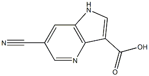 6-Cyano-4-azaindole-3-carboxylic acid CAS#: 1190315-88-8