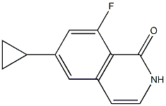 6-Cyclopropyl-8-fluoroisoquinolin-1(2H)-one CAS#: 1242156-53-1