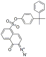 6-Diazo-5,6-dihydro-5-oxo-1-naphthalenesulfonic acid 4-(1-methyl-1-phenylethyl)phenyl ester CAS#: 71728-47-7