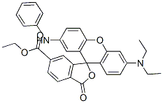 6'-(Diethylamino)-3-oxo-2'-(phenylamino)spiro[isobenzofuran-1(3H),9'-[9H]xanthene]-6-carboxylic acid ethyl ester CAS#: 71799-73-0