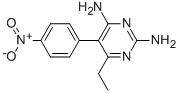 6-ETHYL-5-(4-NITRO-PHENYL)-PYRIMIDINE-2,4-DIAMINE CAS#: 71552-34-6