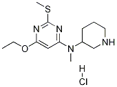 (6-Ethoxy-2-Methylsulfanyl-pyriMidin-4-yl)-Methyl-piperidin-3-yl-aMine hydrochloride CAS#: 1353953-56-6