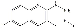 6-Fluoro-2-hydrazino-3-methylquinoline hydrochloride CAS#: 1171668-88-4