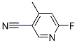 6-Fluoro-4-methylpyridine-3-carbonitrile CAS#: 1201192-60-0