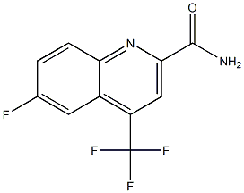 6-Fluoro-4-(trifluoromethyl)quinoline-2-carboxamide ,97% CAS#: 1116339-61-7