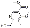 6-(HydroxyMethyl)-4-Methoxy-5-Methyl-nicotinic Acid Methyl Ester CAS#: 1251762-18-1