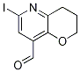 6-Iodo-3,4-dihydro-2H-pyrano[3,2-b]pyridine-8-carbaldehyde CAS#: 1261365-84-7