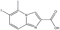 6-Iodo-5-methyl-imidazo[1,2-a]pyridine-2-carboxylic acid CAS#: 1228376-73-5