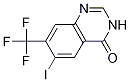 6-Iodo-7-(trifluoromethyl)-4(3H)-quinazolinone CAS#: 1160994-05-7