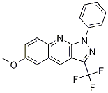 6-Methoxy-1-phenyl-3-(trifluoroMethyl)-1H-pyrazolo[3,4-b] quinoline CAS#: 1193403-14-3