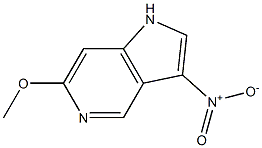 6-Methoxy-3-nitro-5-azaindole CAS#: 1190320-20-7