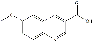 6-Methoxy-3- quinolinecarboxvlic acid CAS#: 71082-47-8