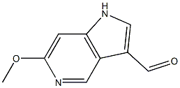 6-Methoxy-5-azaindole-3-carbaldehyde CAS#: 1190315-58-2