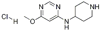 (6-Methoxy-pyriMidin-4-yl)-piperidin-4-yl-aMine hydrochloride CAS#: 1353984-99-2