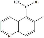 (6-Methyl-5-quinolinyl)boronic acid CAS#: 1287753-42-7