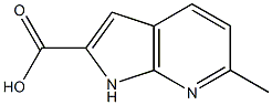 6-Methyl-7-azaindole-2-carboxylic acid CAS#: 1368101-33-0