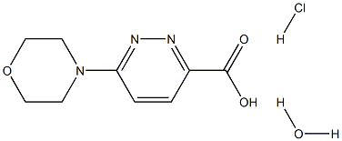 6-Morpholin-4-ylpyridazine-3-carboxylic acid hydrochloride hydrate, 97% CAS#: 1192758-40-9