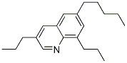 6-Pentyl-3,8-dipropylquinoline CAS#: 7661-54-3