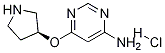 6-((S)-Pyrrolidin-3-yloxy)-pyriMidin-4-ylaMine hydrochloride CAS#: 1354000-08-0