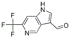 6-(TrifluoroMethyl)-5-azaindole-3-carboxaldehyde CAS#: 1190315-73-1