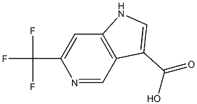 6-(TrifluoroMethyl)-5-azaindole-3-carboxylic acid CAS#: 1190315-83-3