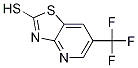 6-(Trifluoromethyl)thiazolo[4,5-b]pyridine-2-thiol CAS#: 1199773-39-1