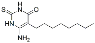 6-amino-2,3-dihydro-5-octyl-2-thioxo-1H-pyrimidin-4-one CAS#: 71411-75-1