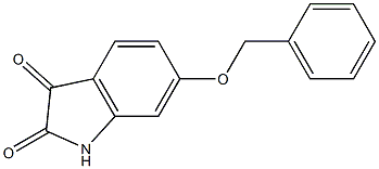 6-(benzyloxy)indoline-2,3-dione CAS#: 1175965-80-6