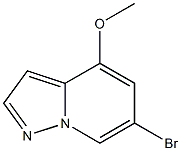 6-broMo-4-Methoxypyrazolo[1,5-a]pyridine CAS#: 1207557-36-5