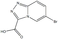 6-bromo-[1,2,4]triazolo[4,3-a]pyridine-3-carboxylic acid CAS#: 1159831-86-3
