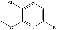 6-bromo-3-chloro-2-methoxypyridine CAS#: 1256810-58-8