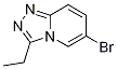 6-bromo-3-ethyl-[1,2,4]triazolo[4,3-a]pyridine CAS#: 1253789-47-7
