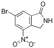 6-bromo-4-nitroisoindolin-1-one CAS#: 1269291-06-6