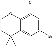 6-bromo-8-chloro-4,4-dimethylchroman CAS#: 1350761-25-9