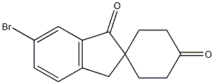 6-bromospiro[3H-indene-2,4'-cyclohexane]-1,1'-dione CAS#: 1245514-96-8