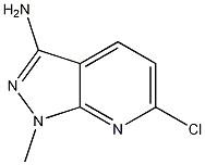6-chloro-1-methyl-1H-pyrazolo[3,4-b]pyridin-3-amine CAS#: 1076197-93-7