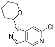 6-chloro-1-(tetrahydro-2H-pyran-2-yl)-1H-pyrazolo[4,3-c]pyridine CAS#: 1353637-44-1